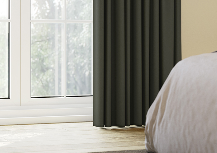 Berkshire Pencil Pleat, Grey - Ready Made Curtains - Image 6